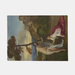 Paillasson Ne me touchez pas (par Titian)