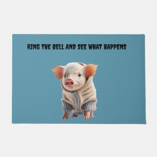 PAILLASSON NE PAS BORDER LA PORTE BELL DOORMAT (Devant)