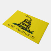 Paillasson Ne pas taper sur le drapeau de Me Gadsden (Incliné)