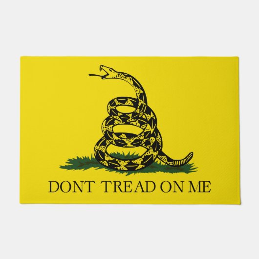 Paillasson Ne pas taper sur le drapeau de Me Gadsden (Devant)