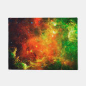 Paillasson Nebula étoilée colorée (Devant)