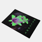 Paillasson Neon Lilies Doormat (Incliné)