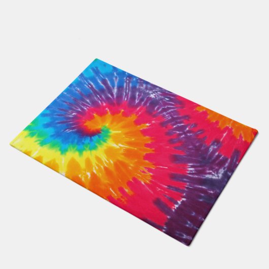 Paillasson Neon psychédélique Cravate-Dye (Incliné)