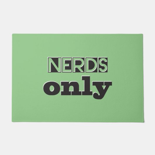 Paillasson Nerds uniquement (Devant)