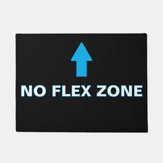 Paillasson ''No Flex Zone'' Doormat (Devant)