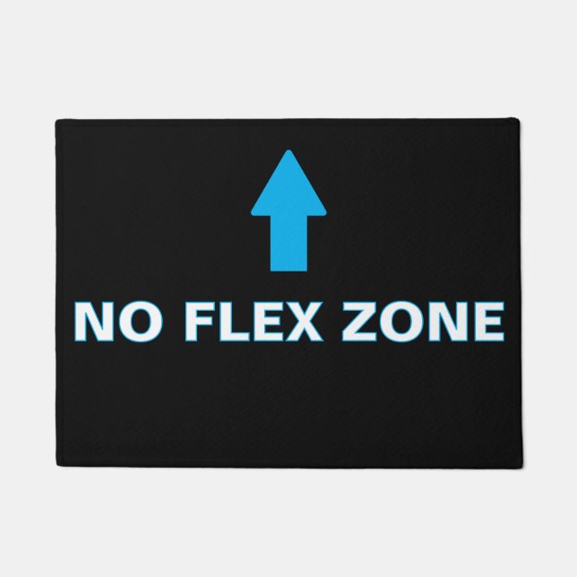 Paillasson ''No Flex Zone'' Doormat (Devant)