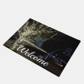 Paillasson Noël À Klyde Warren Park Welcome Doormat (Incliné)