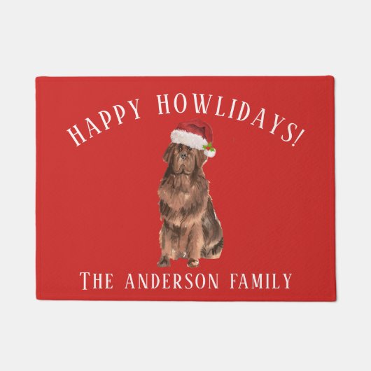 Paillasson Noël à Terre-Neuve (Devant)