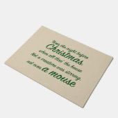 Paillasson Noël "C'était la nuit avant (Incliné)