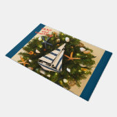 Paillasson Noël de la côte tropicale "SEAS and Greutes" (Incliné)