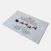 Paillasson Noël de Santa and his Flying (Incliné)