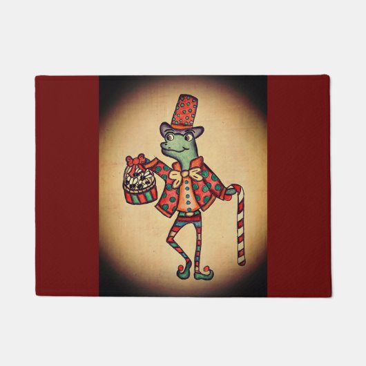 Paillasson Noël drôle (Devant)