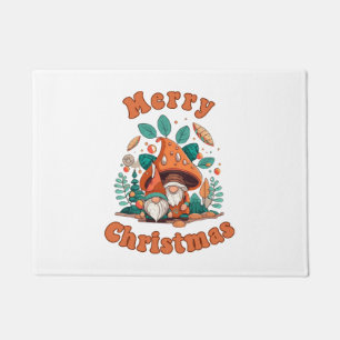 Paillasson Noël Gnome Rétro