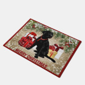 PAILLASSON NOËL LABRADOR NOIR (Incliné)