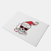 Paillasson Noël-Lumière-Squelette-Crâne (Incliné)