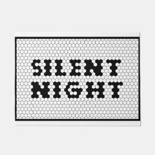 Paillasson Noël Silencieux Carrelage de nuit Design Agritouri