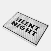 Paillasson Noël Silencieux Carrelage de nuit Design Agritouri (Incliné)