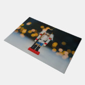 Paillasson Noël SlipperyJoe nutcracker figurine ornement (Incliné)
