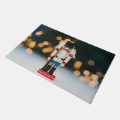 Paillasson Noël SlipperyJoe nutcracker figurine ornement (Incliné)