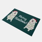 Paillasson Noël Vacances Grands Pyrénées (Incliné)