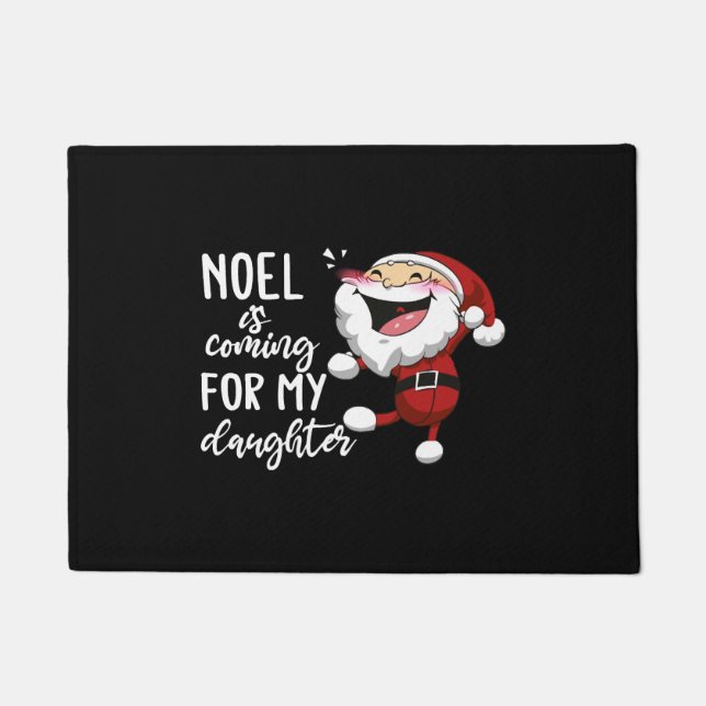 Paillasson noel vient pour ma fille (Devant)