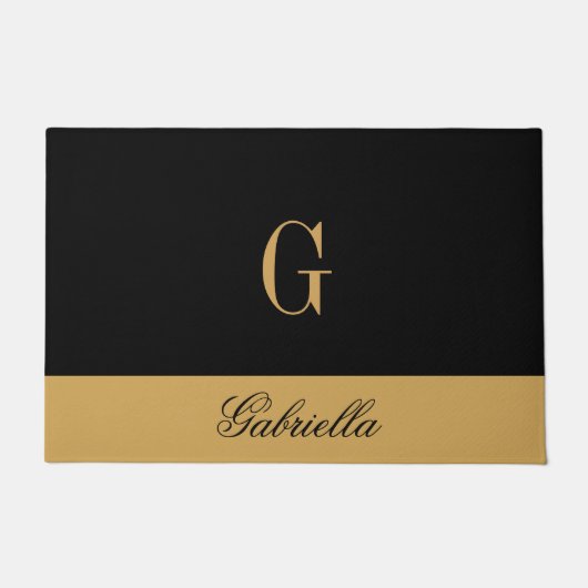 Paillasson Noir d'or (Devant)