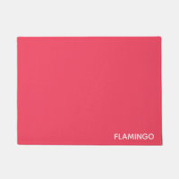 Nom de couleur rose Flamant rose