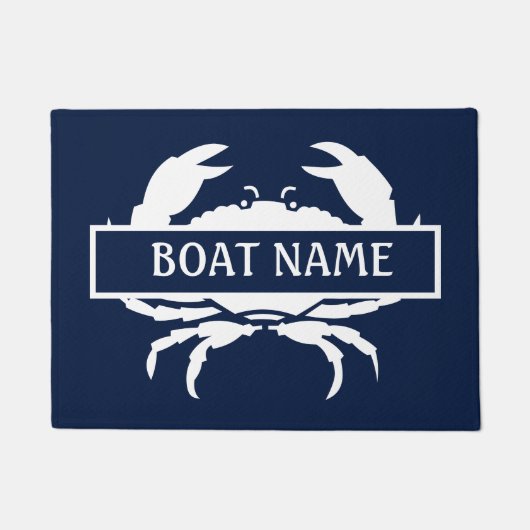 Paillasson Nom du bateau Crab Dock Mat (Devant)