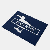 Paillasson Nom du bateau Duck Dock Mat (Incliné)