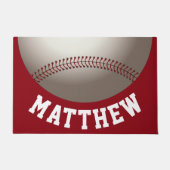 Paillasson Nom du design de base-ball moderne (Devant)