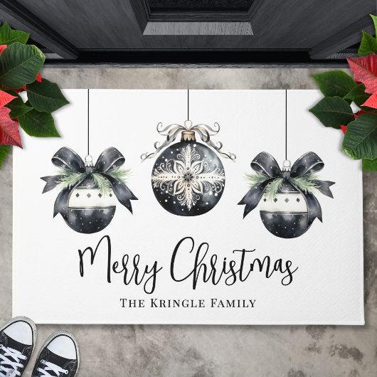 Paillasson Nom personnalisé Noël