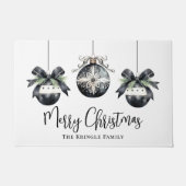 Paillasson Nom personnalisé Noël (Devant)