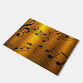 Paillasson Notes de musique (Incliné)