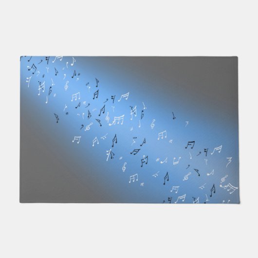 Paillasson Notes musicales de Blue Moon (Devant)