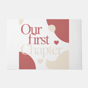 Paillasson Notre citation de couple de Saint-Valentin pour le