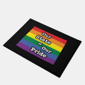 Paillasson Notre État de notre fierté| Wyoming (Incliné)