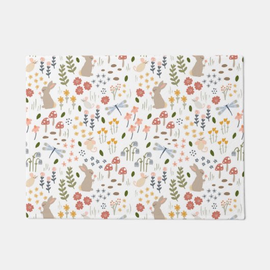 Paillasson Nourriture Neutre Bébé Bois (Devant)