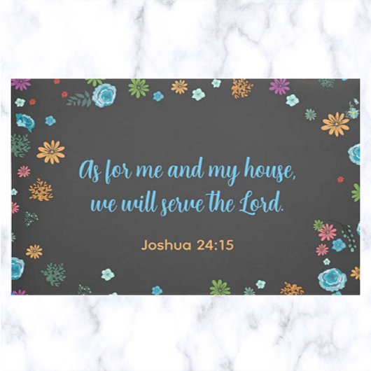 Paillasson Nous Serons Le Seigneur