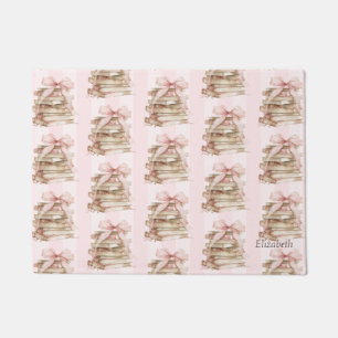 Paillasson Nouveau chapitre rubans roses