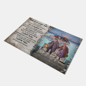 Paillasson Nouveaux Couples Joliment Présents, Nouveau Décor (Incliné)