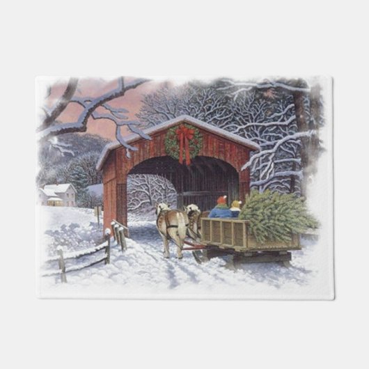 Paillasson Nouvel arbre de Noël (Devant)