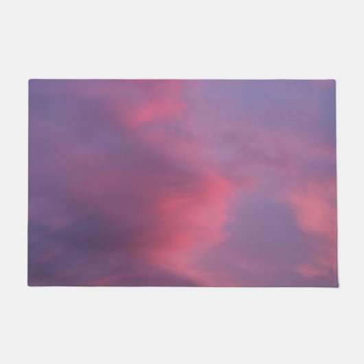 Paillasson Nuages roses bleus (Devant)