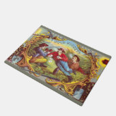 Paillasson Nuggets d'or Antique Étiquette Cigar (Incliné)