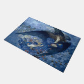 Paillasson Nuit avec son Train des Etoiles (Ange avec Cherubs (Incliné)