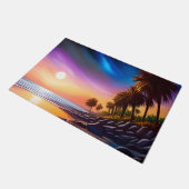 Paillasson Nuit D'Été Sur La Plage (Incliné)