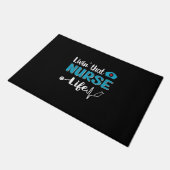 Paillasson Nurse Gift | Living That Nurse Life (Incliné)