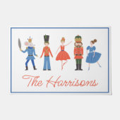 Paillasson Nutcracker mignon Noël personnalisé (Devant)