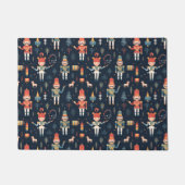 Paillasson Nutcracker Navy Blue Festive Noël (Devant)