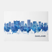 Paillasson Oakland California Skyline Blue (Devant)