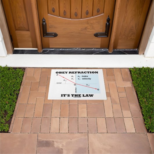 Paillasson Obey Refraction C'est La physique de droit de l'Ét (De plein air)